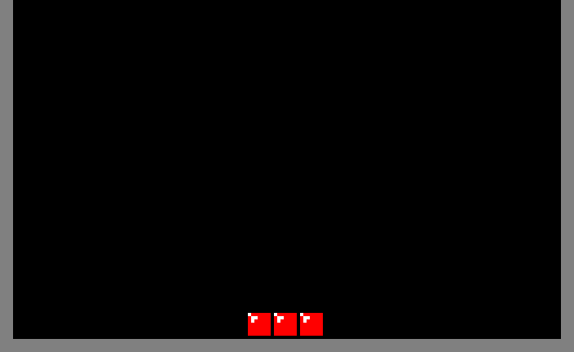 animated gif the bottom layers of a Tetris game showing a platform formed going away #1